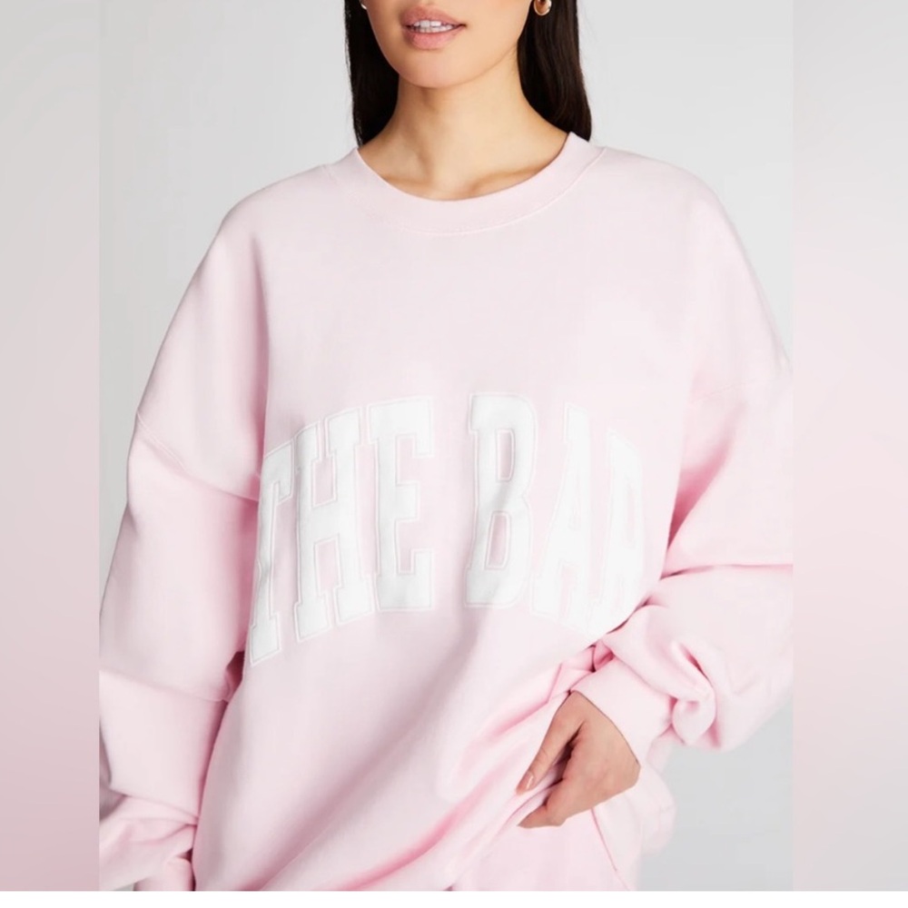 The bar pink sweatshirt